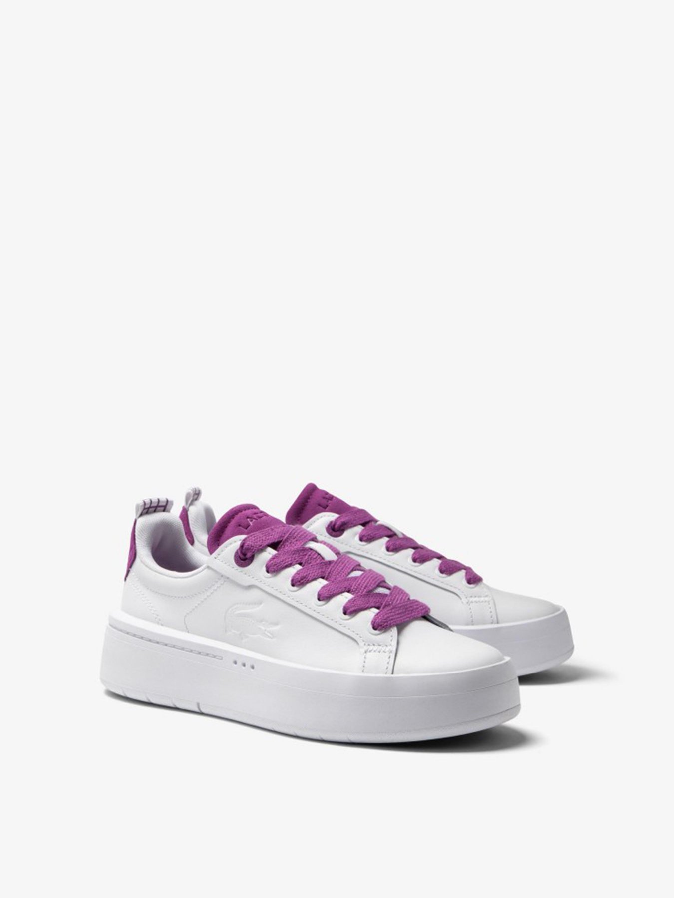 Кеды низкие Lacoste Carnaby Plat 123 1 модель 745SFA0040Z54 Фото