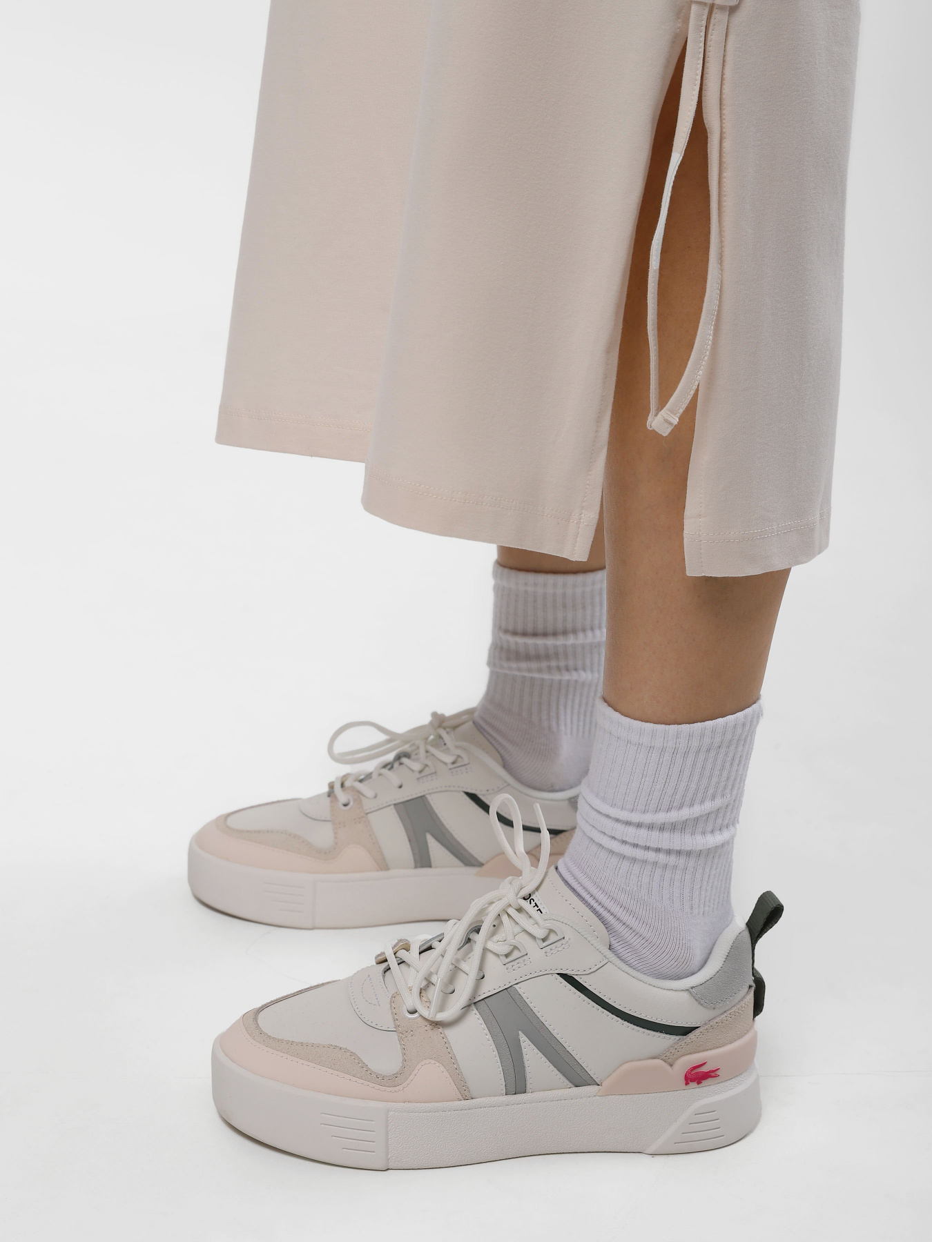 Кеды низкие Lacoste L002 модель 746CFA002314X Фото