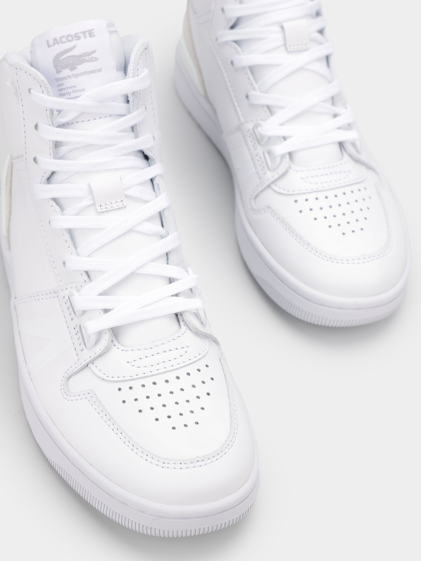 Кеды высокие Lacoste L001 Mid модель 746SFA009521G Фото