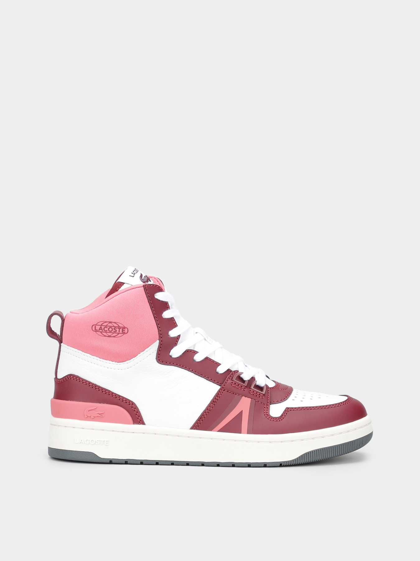 Кеды высокие Lacoste L001 модель 747SFA0070F50 Кеды высокие Lacoste L001 модель 747SFA0070F50 Фото