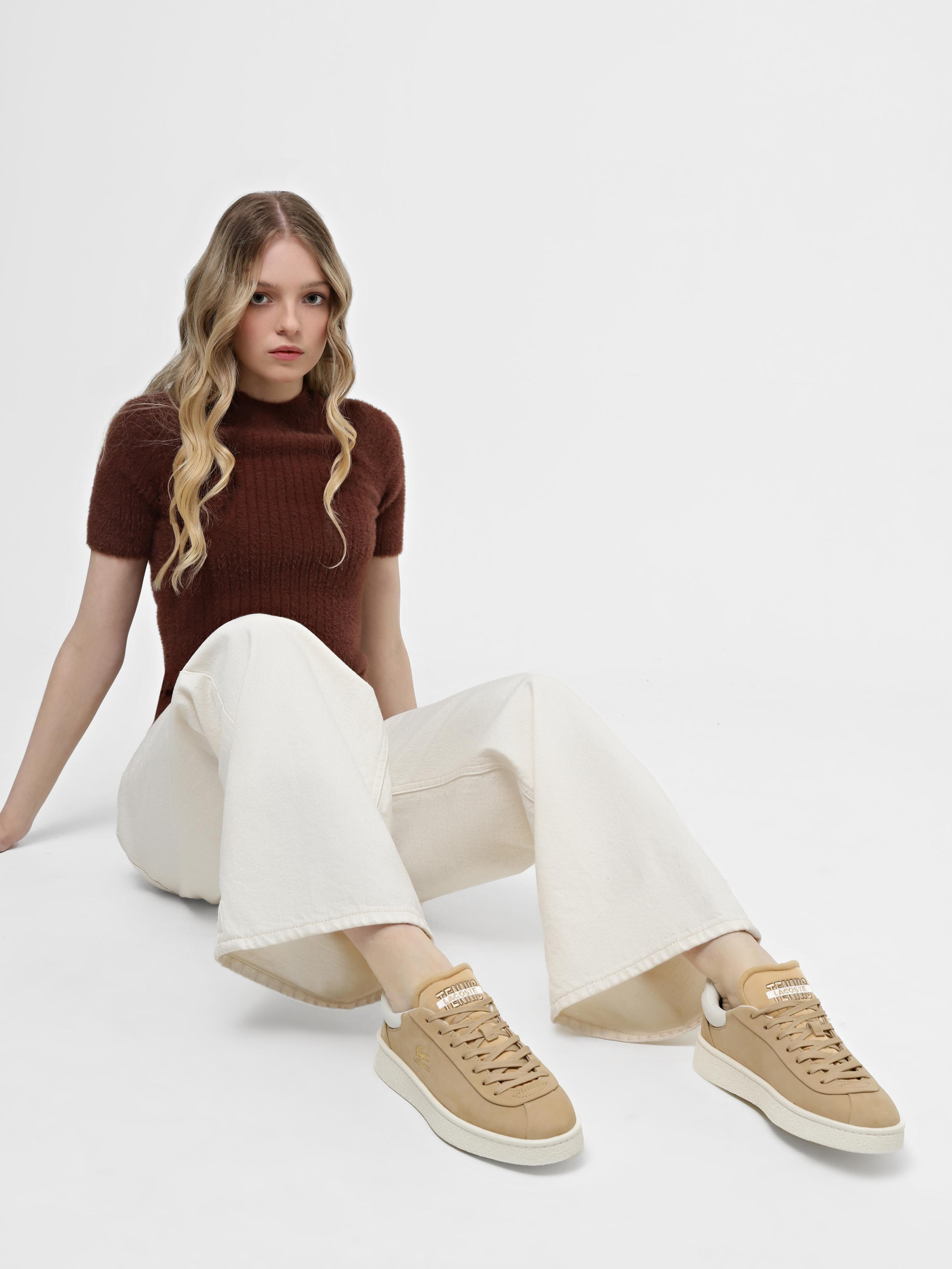 Кеды низкие Lacoste BASESHOT модель 747SFA0037BW7 Фото