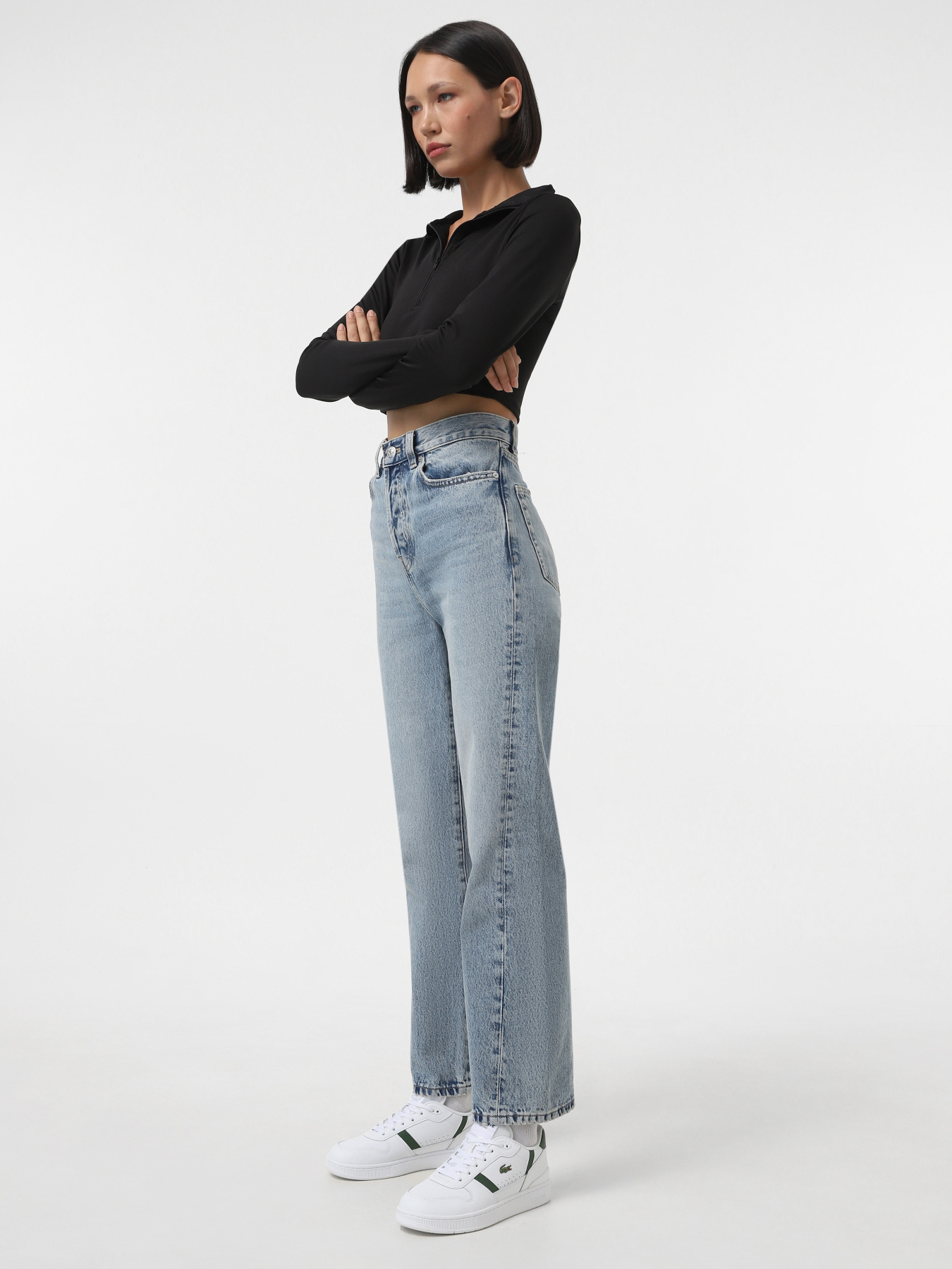 Кеды низкие Lacoste T-CLIP модель 748SFA00421R5 Фото