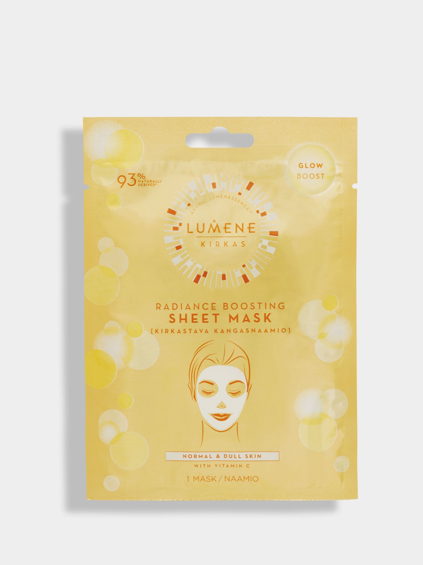 Маска для сяяння обличчя Kirkas LUMENE модель 6412600843729 Фото