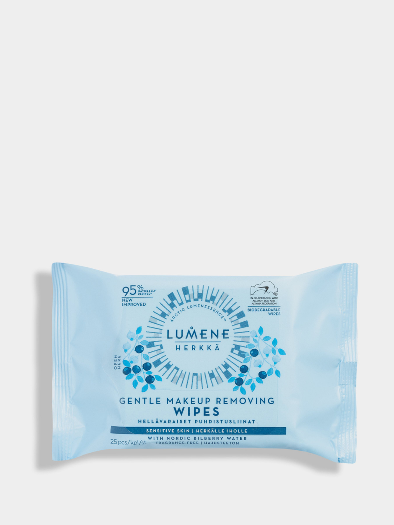 Серветки 3в1 Herkka LUMENE модель 6412600843774 Фото