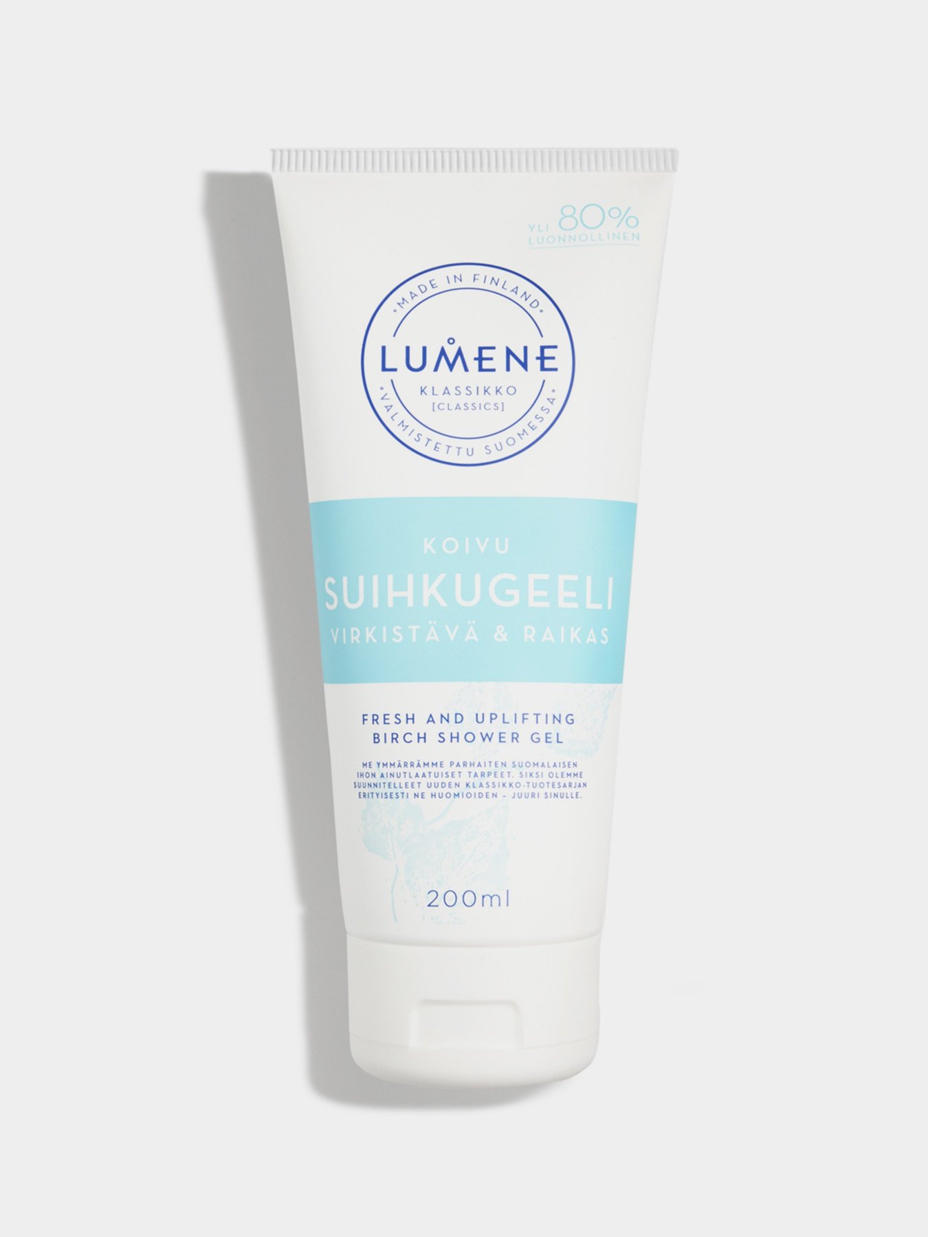 Гель для душа освежающий Klassikko LUMENE модель 6412600814828 Фото