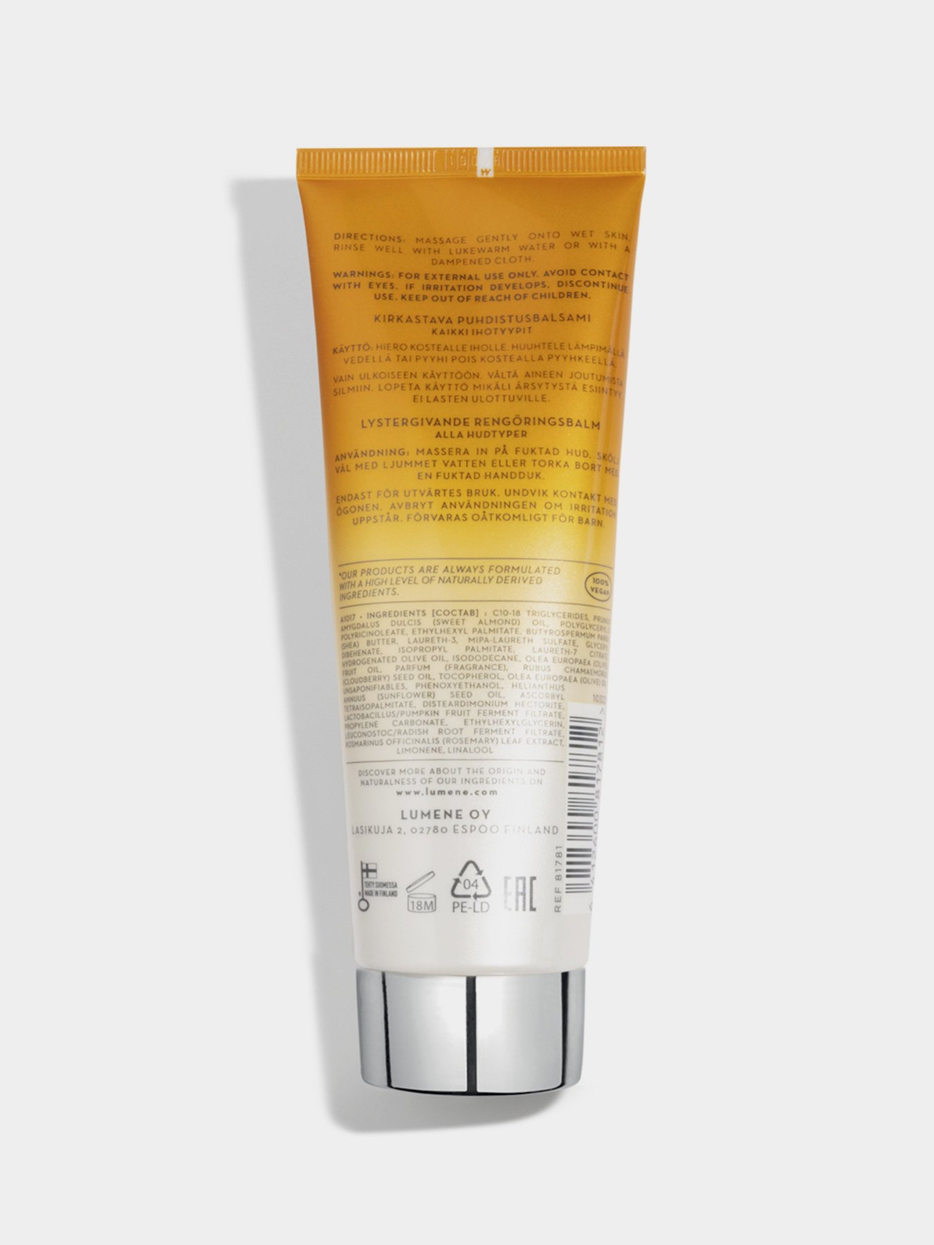 Засіб для обличчя Valo LUMENE модель 6412600817812 Фото