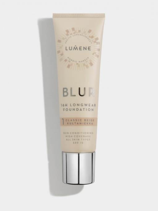 Основа тональна стійка SPF 15 Blur 16H Longwear Foundation LUMENE модель 6412600834635 Фото