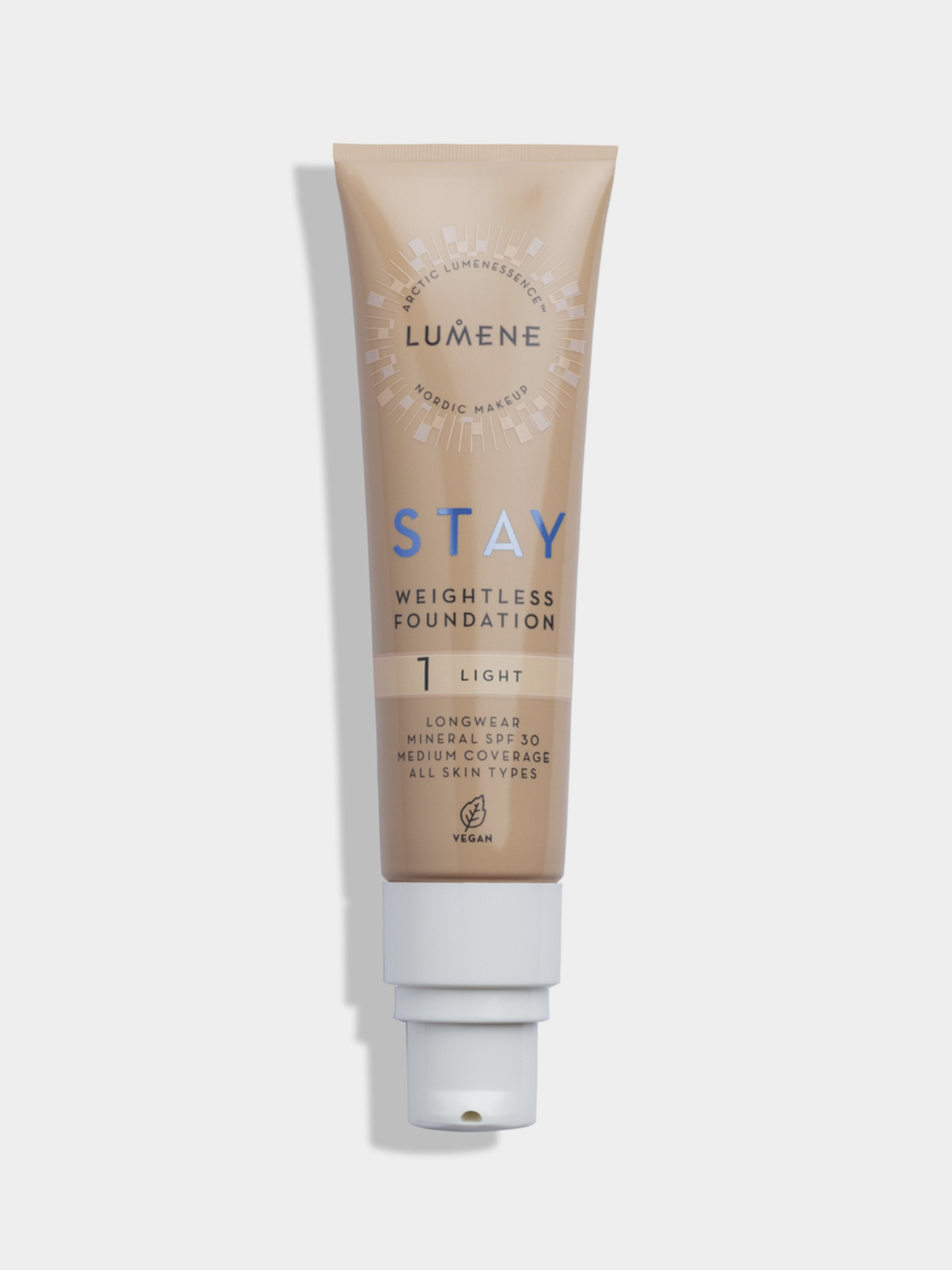 Основа тональна стійка SPF 30 Stay Weightless Foundation Longwear Mineral LUMENE модель 6412600847628 Фото