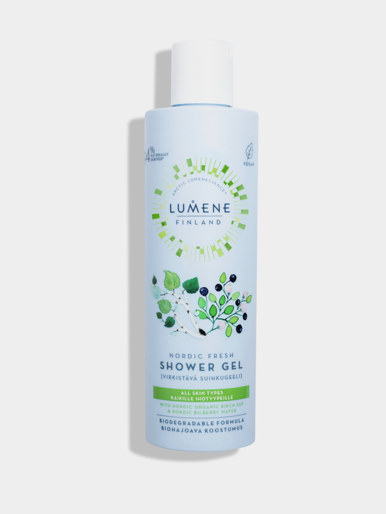 Гель для душу зволожуючий Nordic Fresh LUMENE модель 6412600828542 Фото