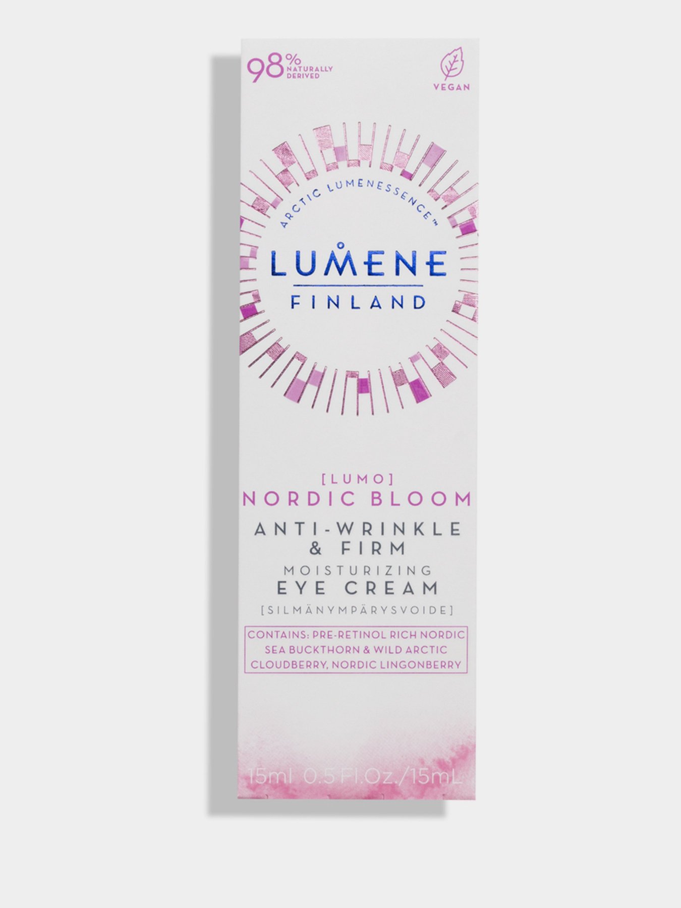 Крем под глаза от морщин Lumo LUMENE модель 6412600837605 Фото