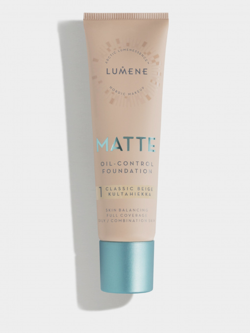 Основа тональная матирующая Matte Oil-control Foundation LUMENE модель 6412600835137 Фото