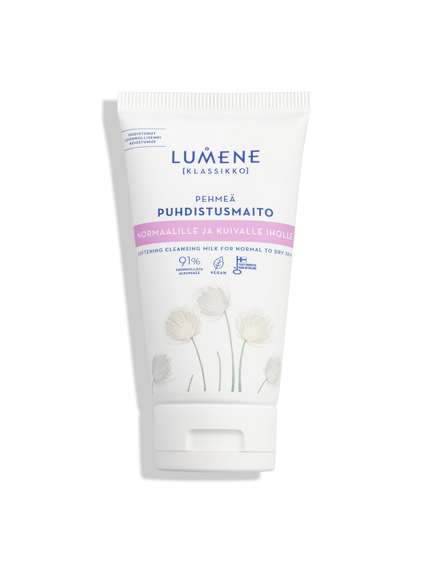 Мягкое молочко очищающее Klassikko LUMENE модель 6412600814972 Фото