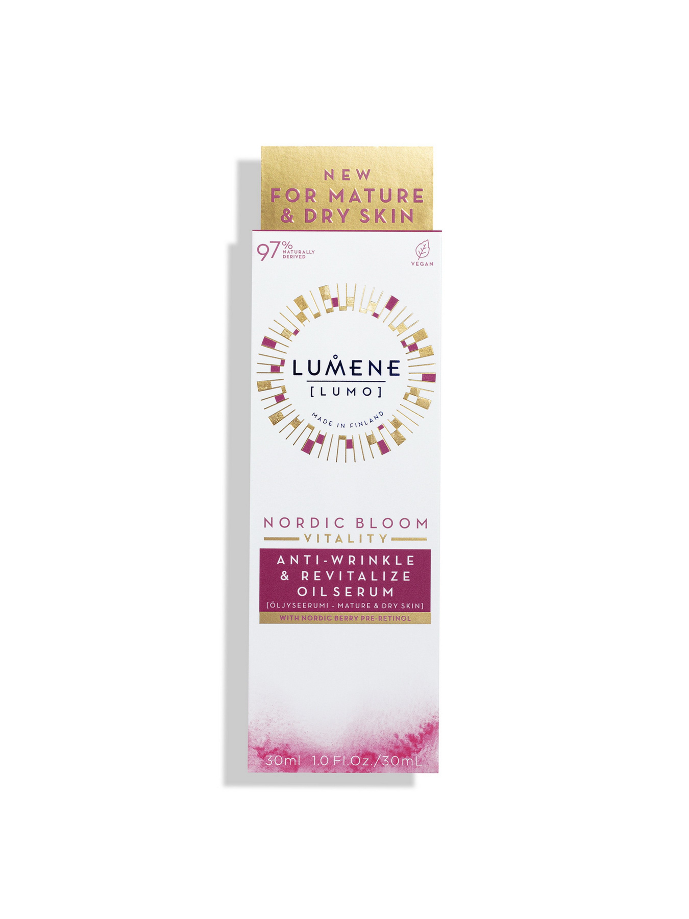 Олія-сироватка від зморшок Lumo LUMENE модель 6412600837353 Фото