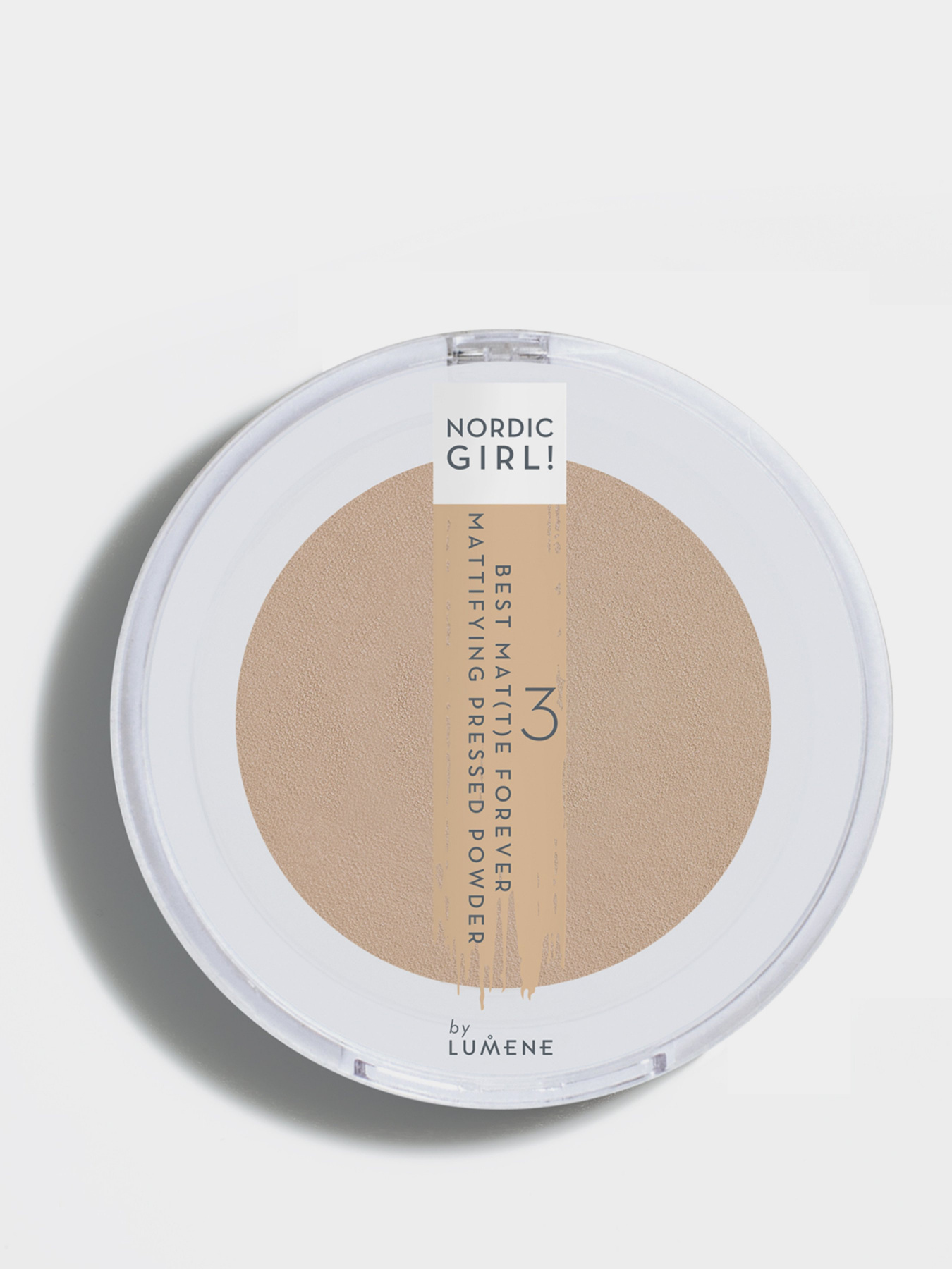 Пудра компактная матирующая Nordic Girl! Best Mat(T)E Forever Mattifying Pressed Powder LUMENE модель 6412600479737 Фото