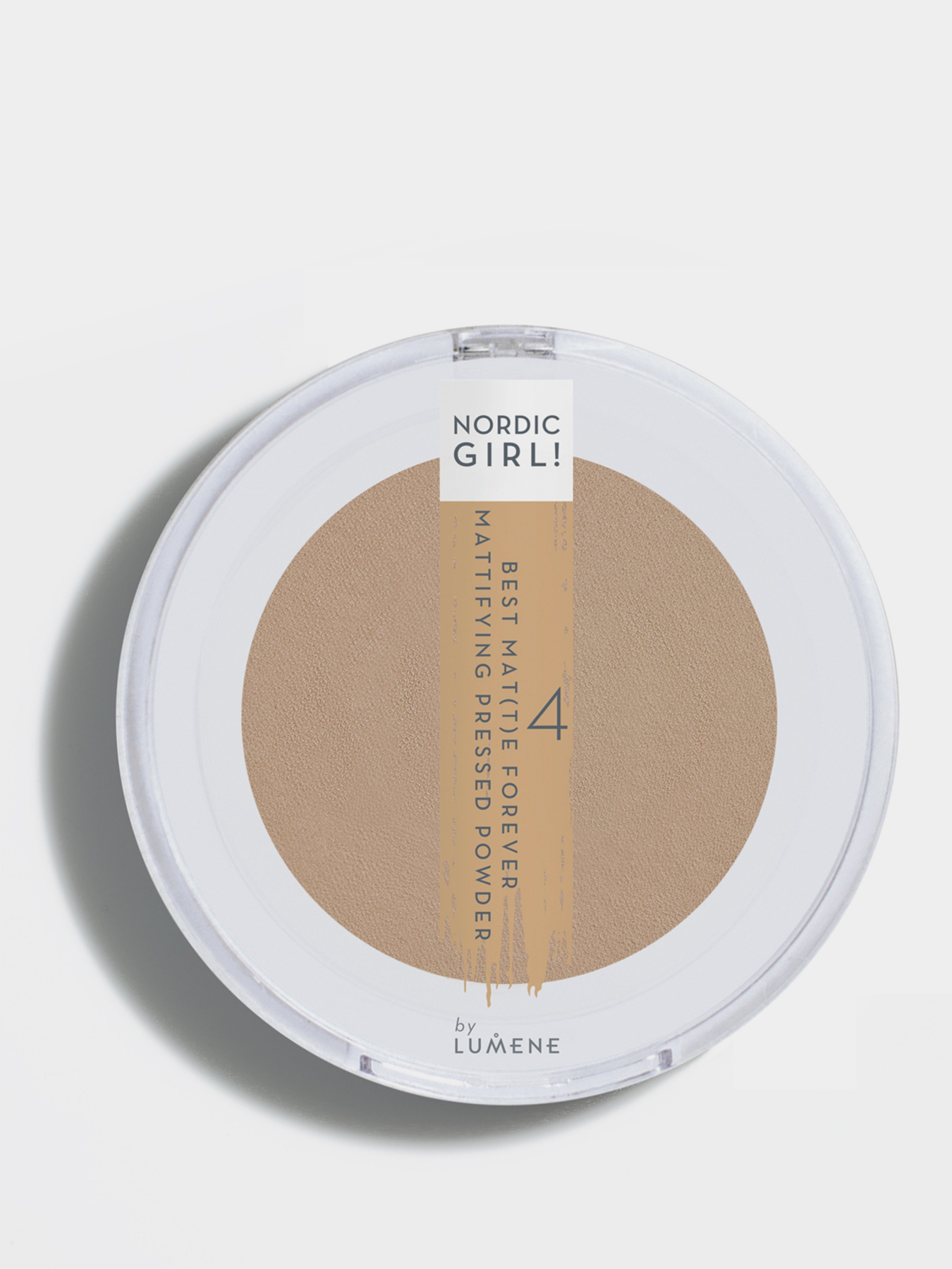 Пудра компактная матирующая Nordic Girl! Best Mat(T)E Forever Mattifying Pressed Powder LUMENE модель 6412600479744 Фото