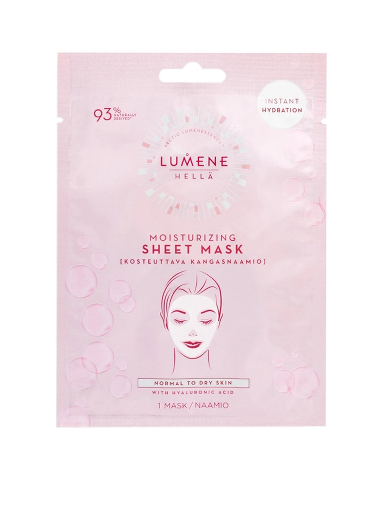 Маска увлажняющая для лица Hella LUMENE модель 6412600843682 Фото