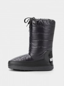 Сапоги дутики Love Moschino модель 1211204_чорний з білим Фото