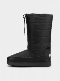 Сапоги дутики Love Moschino модель 1211205_чорний з білим Фото