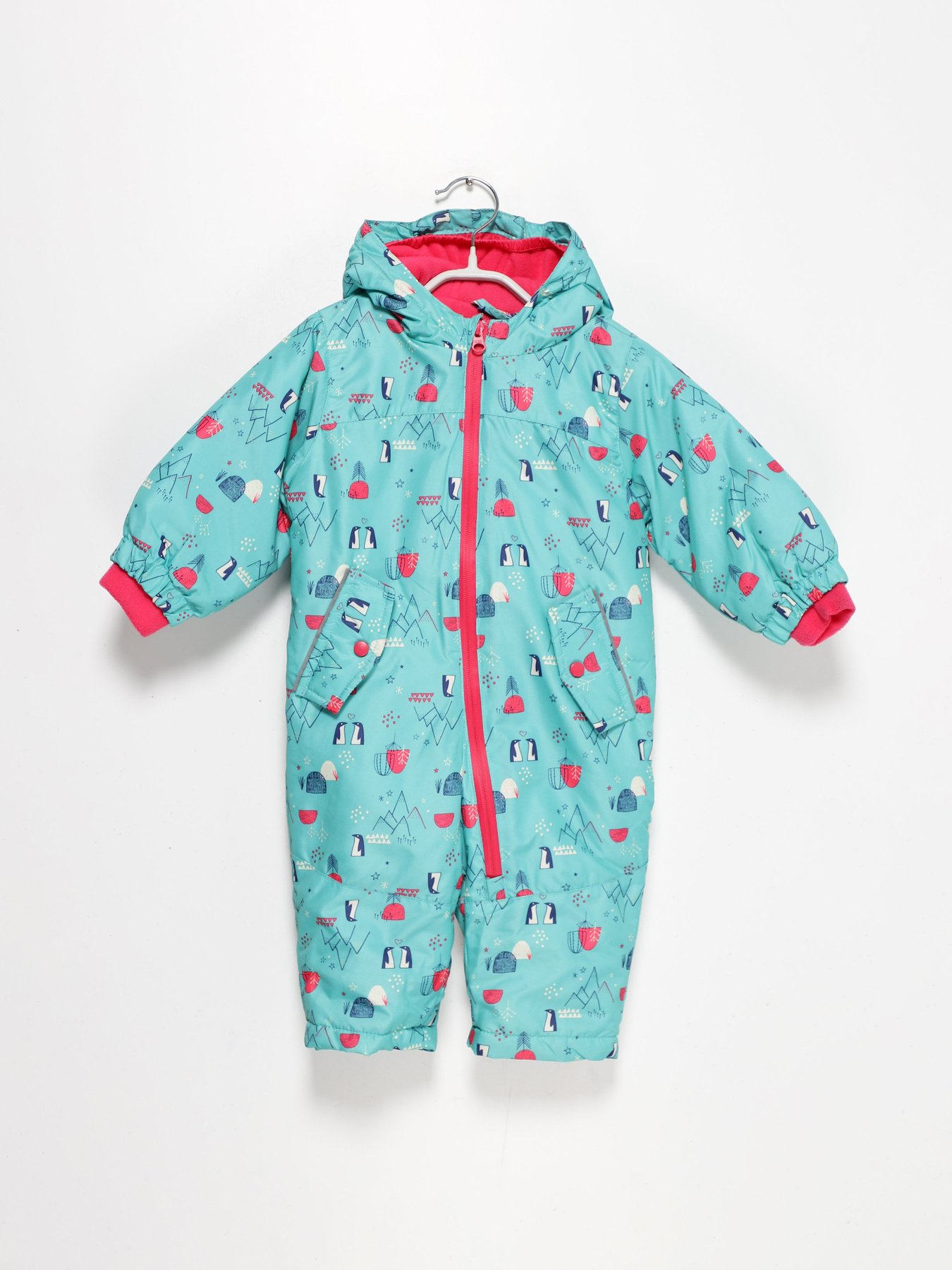 Комбинезон Lupilu модель IAN304727_бірюзовий комб. Фото