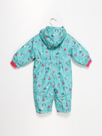 Комбінезон Lupilu модель IAN304727_бірюзовий комб. Фото
