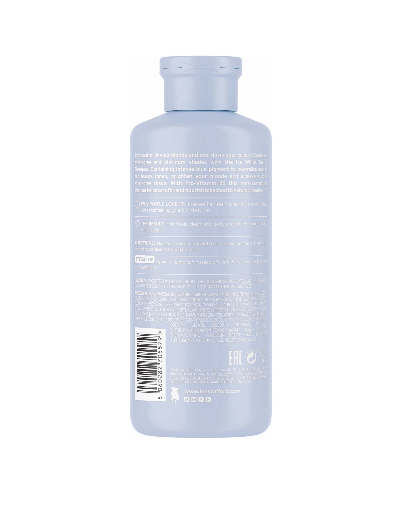 Шампунь для волосся з синім пі Lee Stafford модель LS5579 Шампунь для волосся з синім пі Lee Stafford модель LS5579 Фото