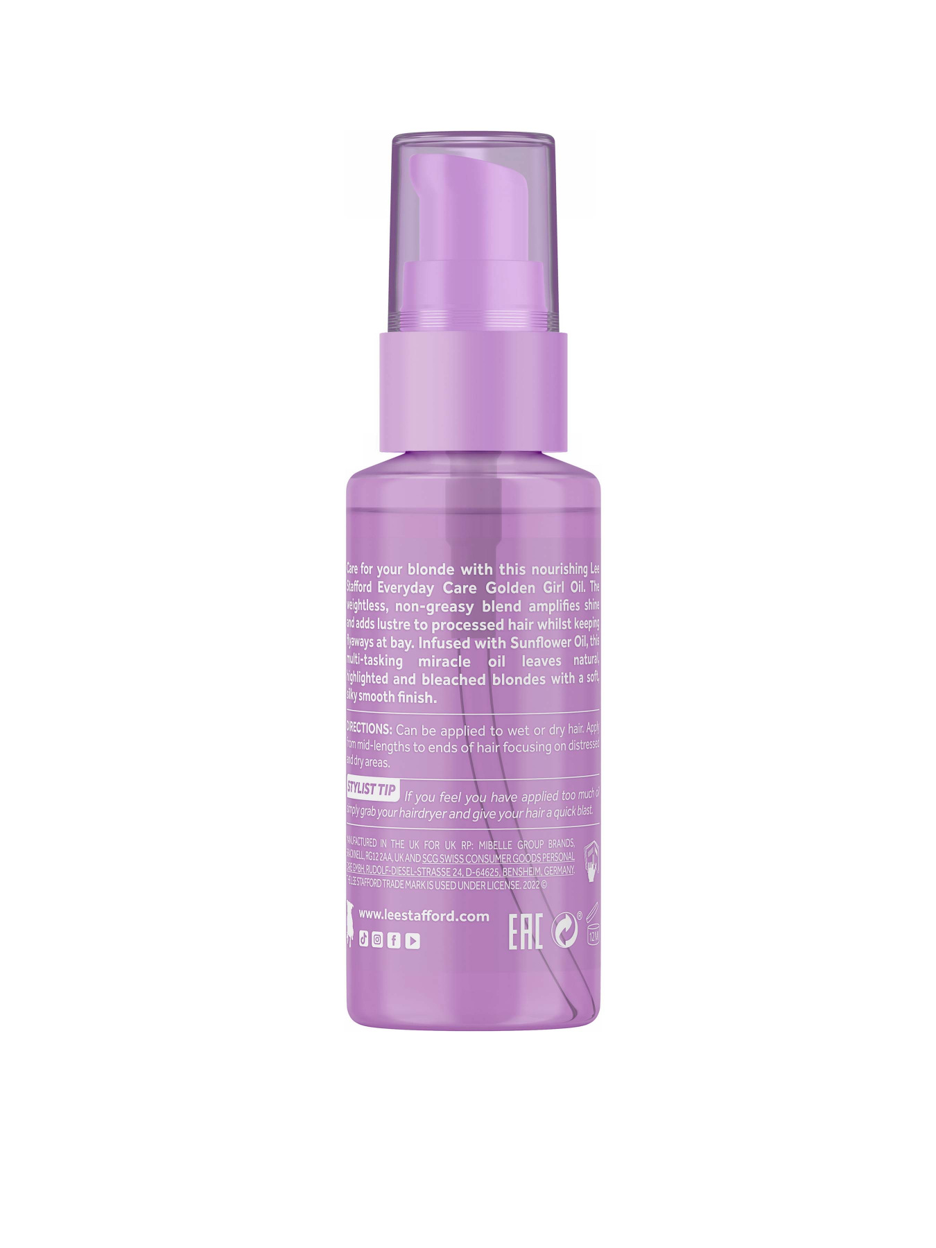 Олія для освітленого волосся Lee Stafford модель LS5692 Фото