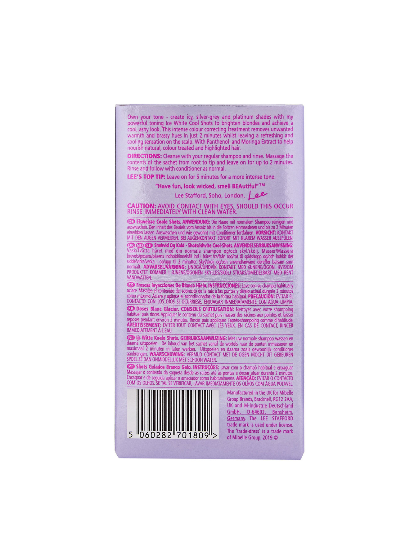 Средство для осветления волос Bleach Blonde Lee Stafford модель LS1809 Фото