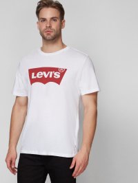 Білий - Футболка Levi's Graphic Setin Neck Graphic H215hm