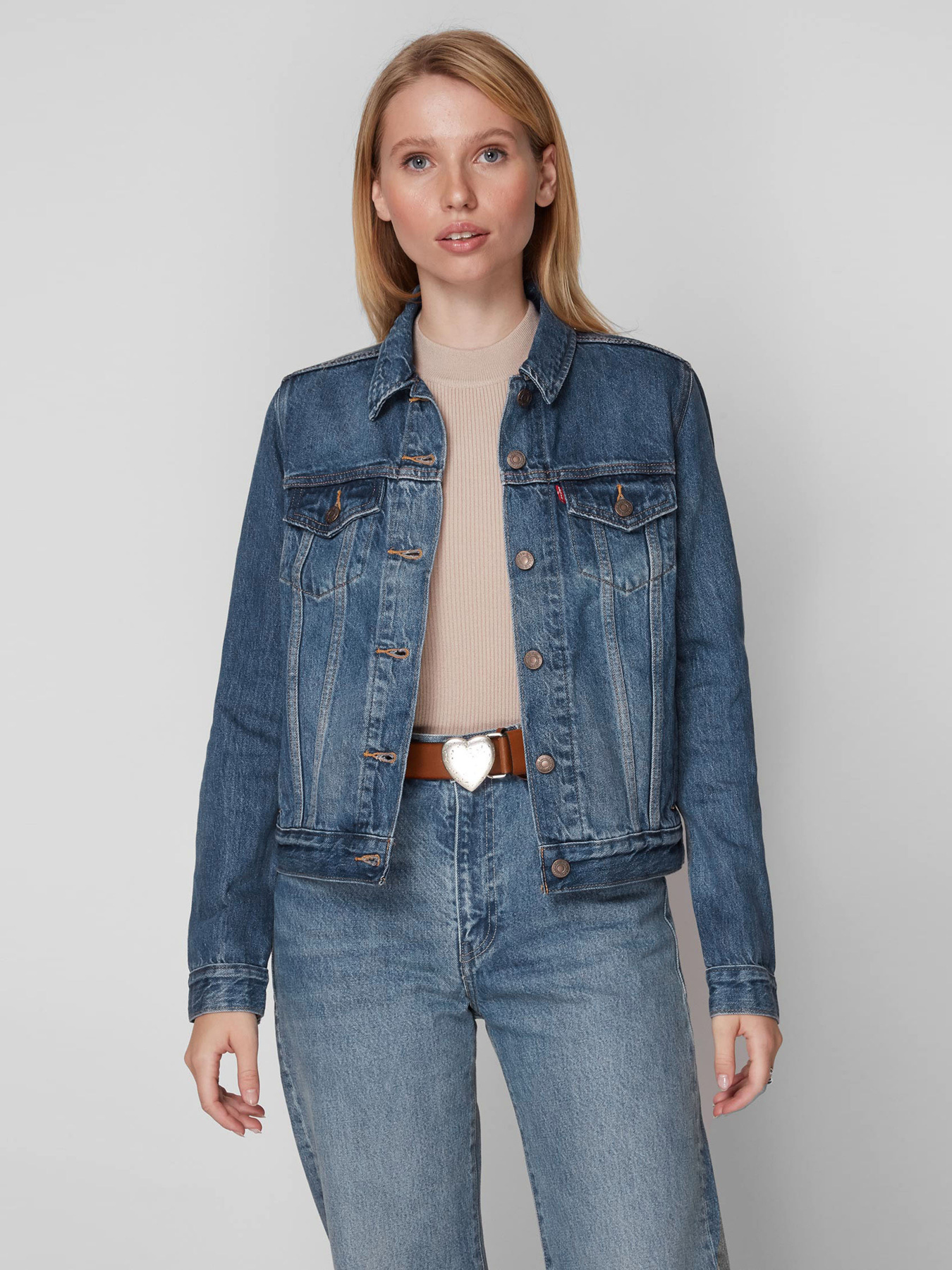 Джинсова куртка Levi's Original Trucker Soft As Butter модель 29945;0063 Фото