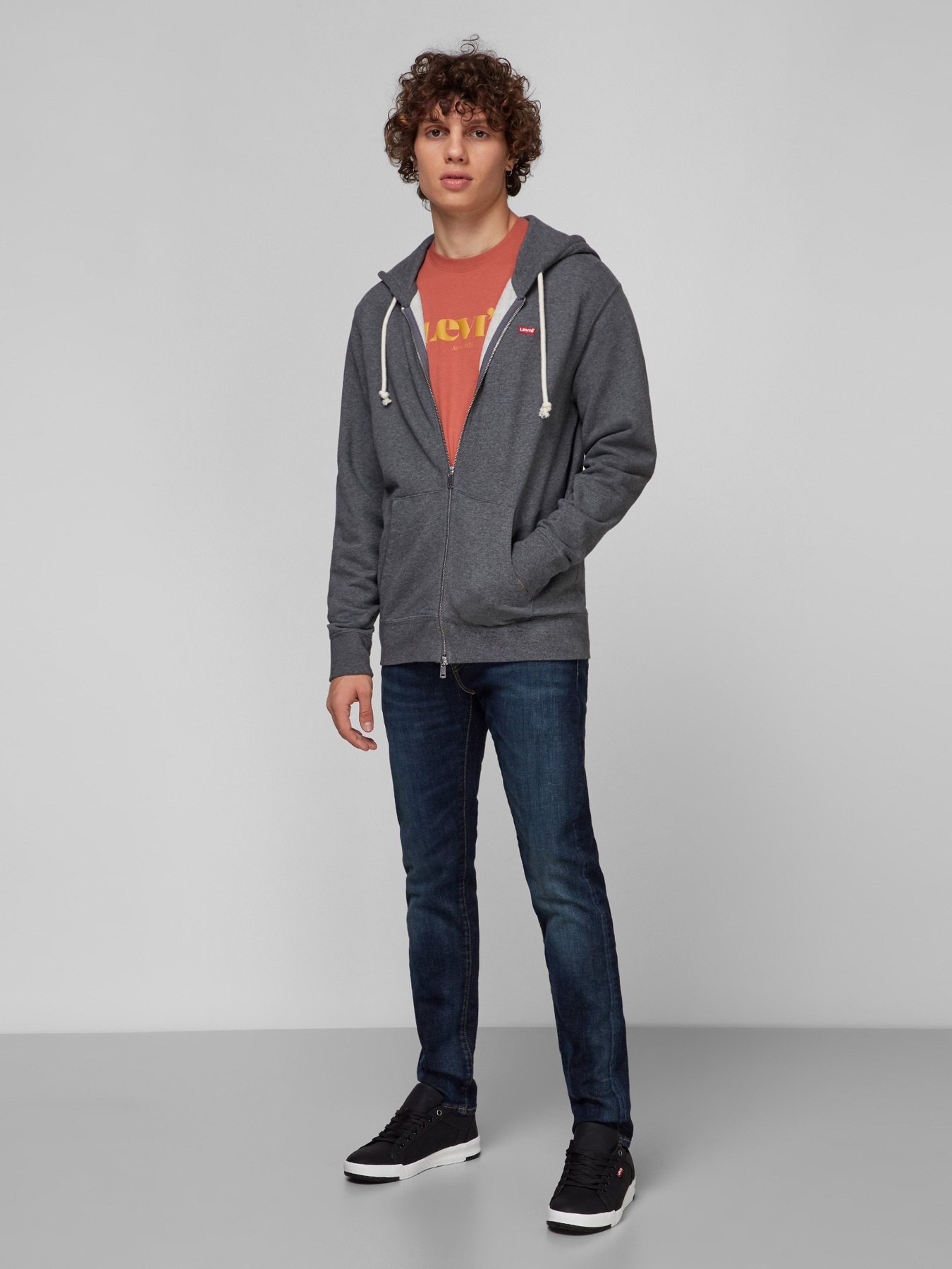 Кофта Levi's New Original Zip Up модель 34584;0000 Фото