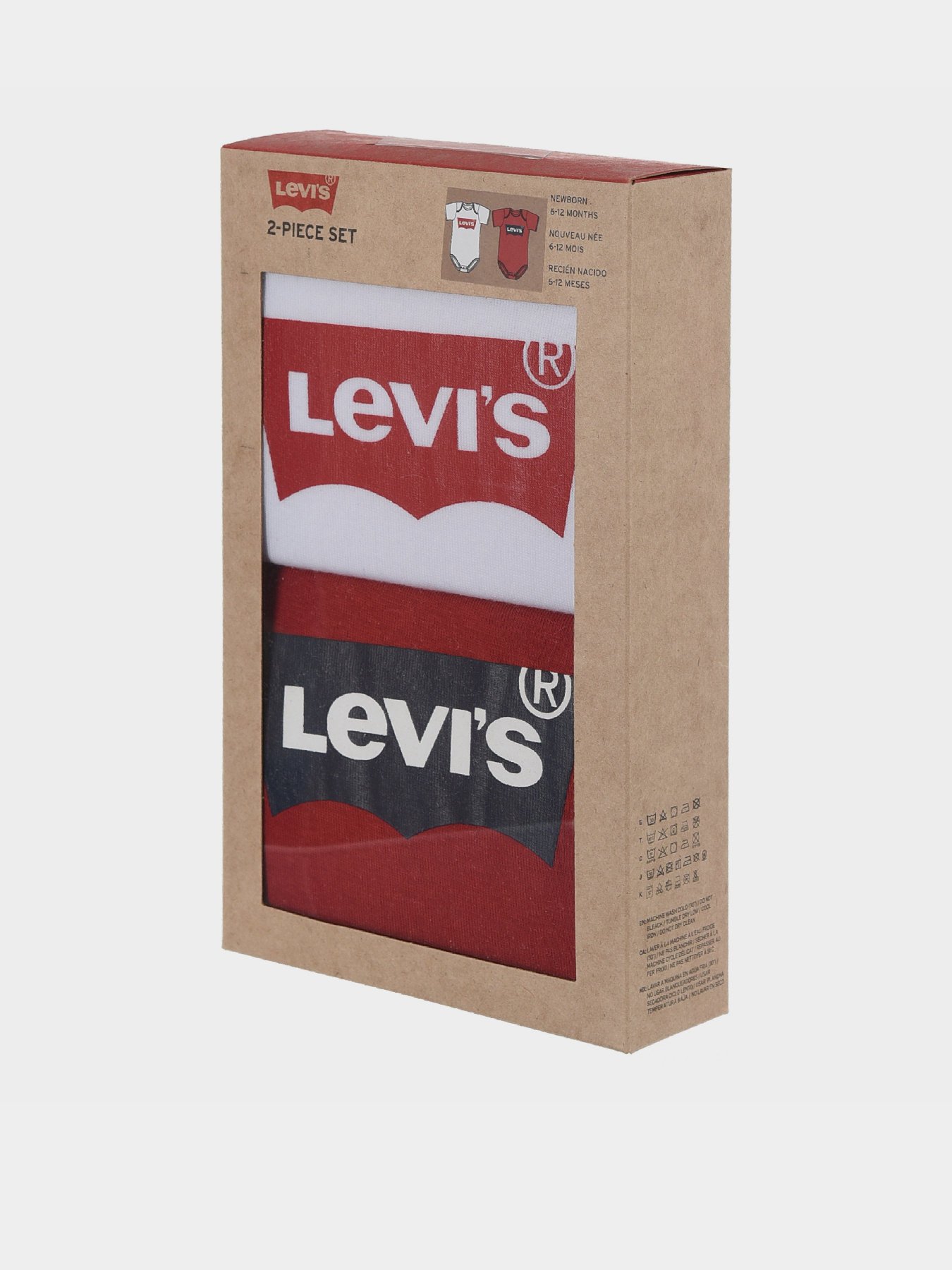 Комплект для немовлят Levi's Kids logo-print body модель NL0243-001 Фото