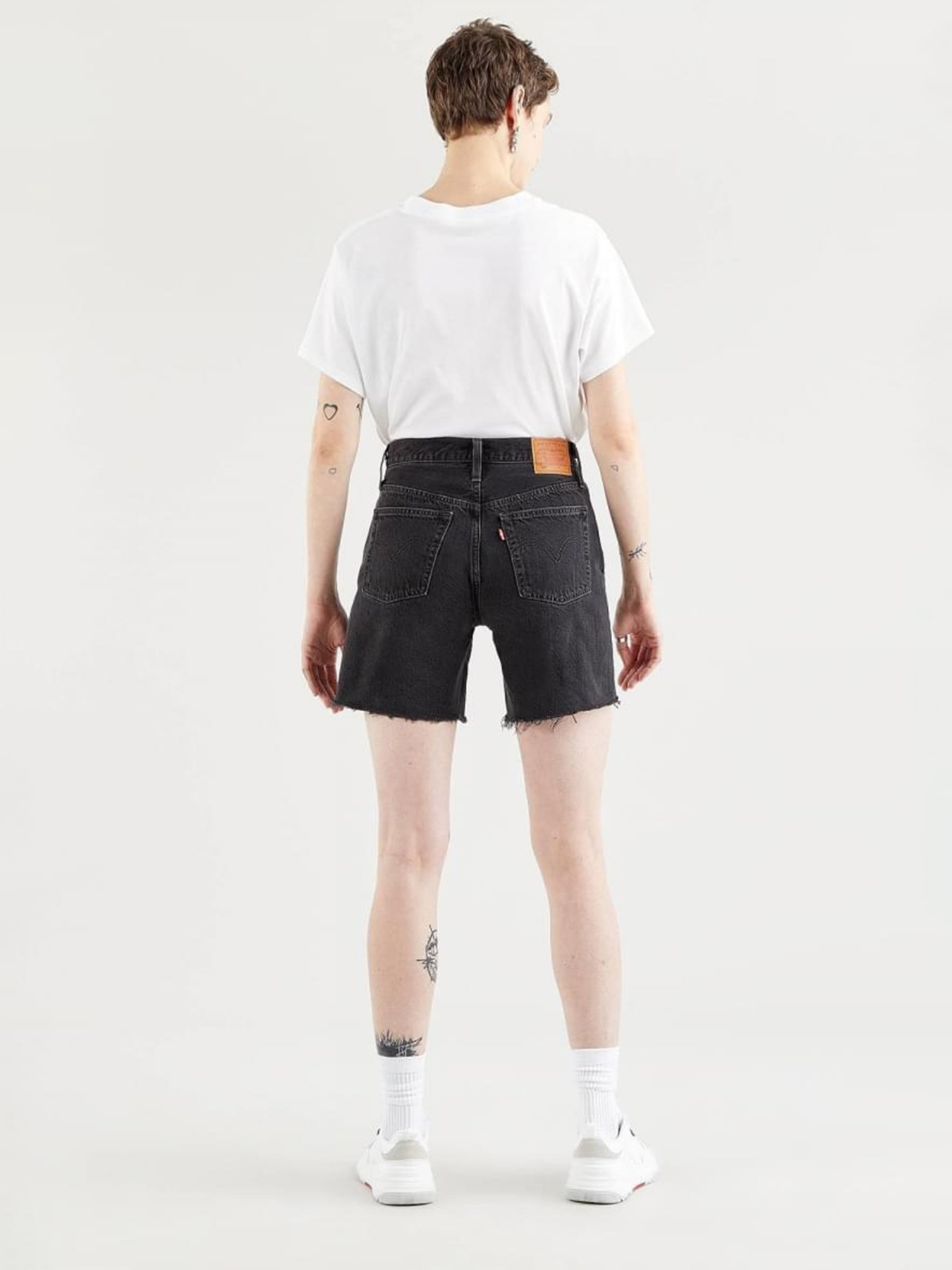 Джинсовые шорты Levi's 501 Mid Thigh Lunar модель 85833;0016 Фото