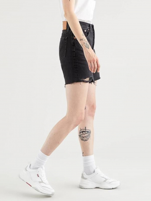 Джинсовые шорты Levi's 501 Mid Thigh Lunar модель 85833;0016 Фото