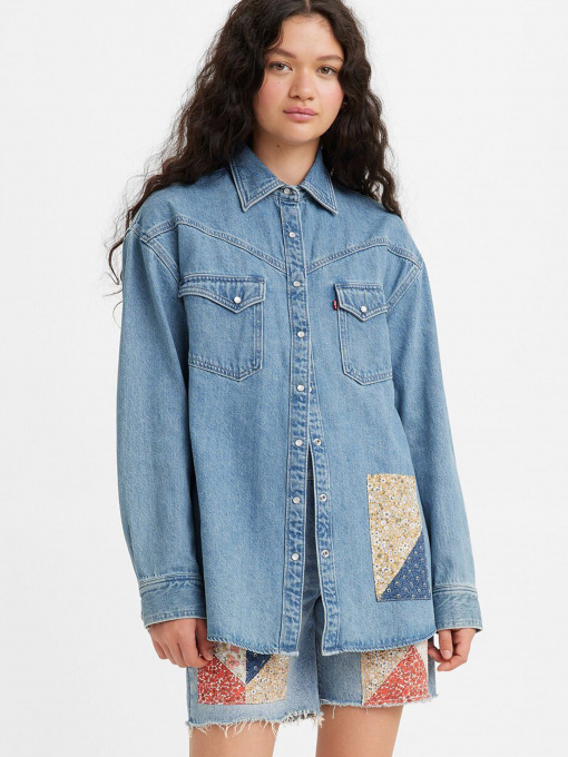 Рубашка повседневная Levi's Dorsey Xl Western Road модель A3364;0008 Фото