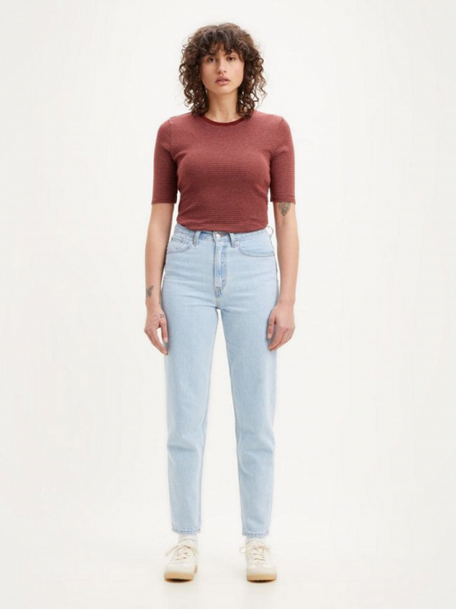 Прямые джинсы Levi's 80s Mom Light Sugar модель A3506;0003 Фото