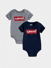 Боді для немовлят Levi's Kids logo-print body модель NL0243-C87 Фото