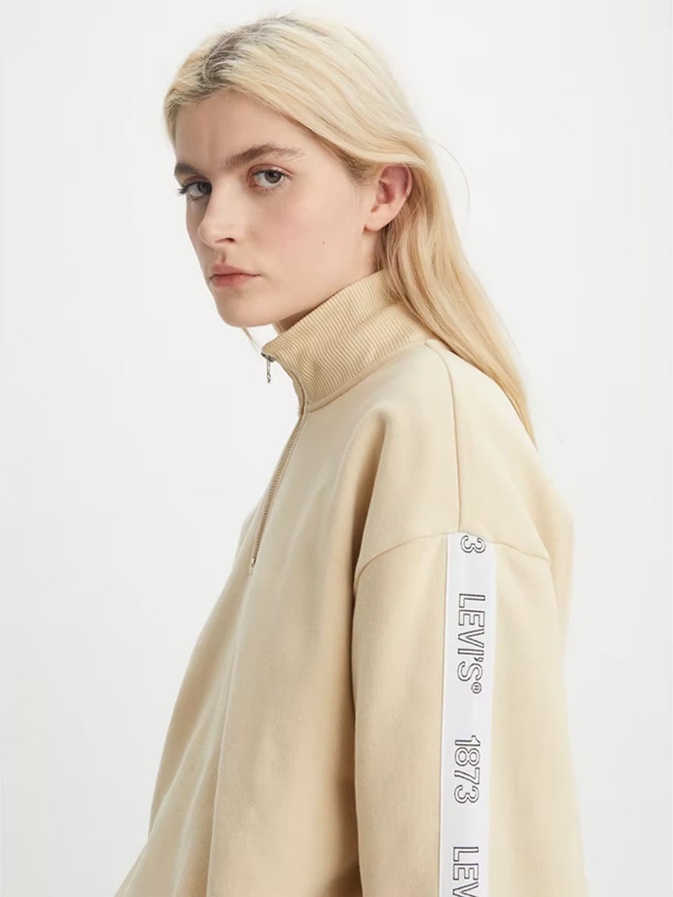 Кофта Levi's Graphic Rue 1/4 Zip Crew Crew модель A4935;0003 Фото