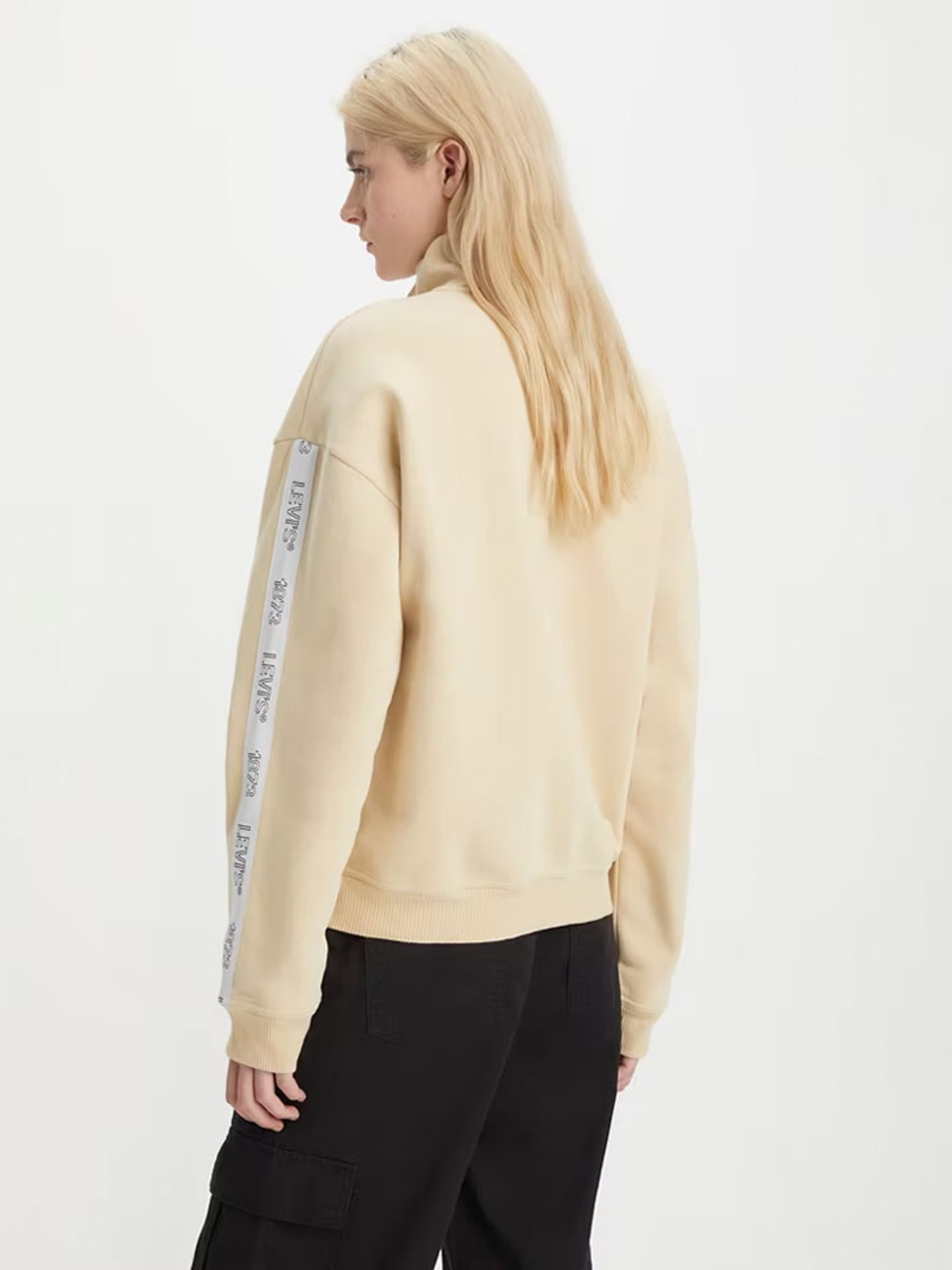 Кофта Levi's Graphic Rue 1/4 Zip Crew Crew модель A4935;0003 Кофта Levi's Graphic Rue 1/4 Zip Crew Crew модель A4935;0003 Фото