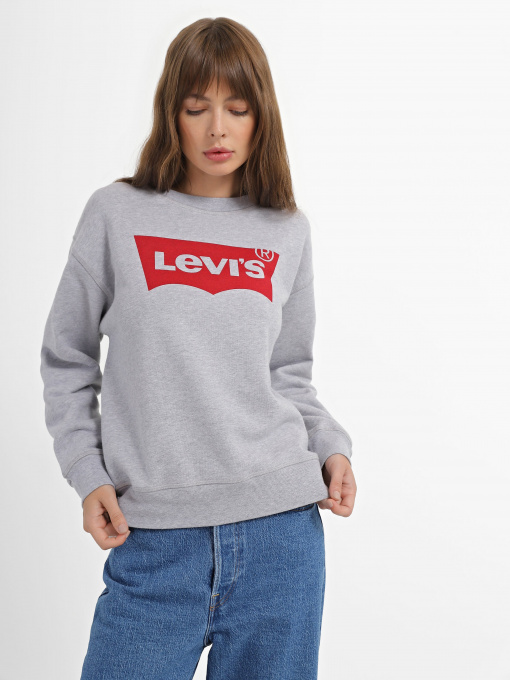 Худи и свитшоты Levi's Graphic Standard Crew модель 18686;0012 Фото