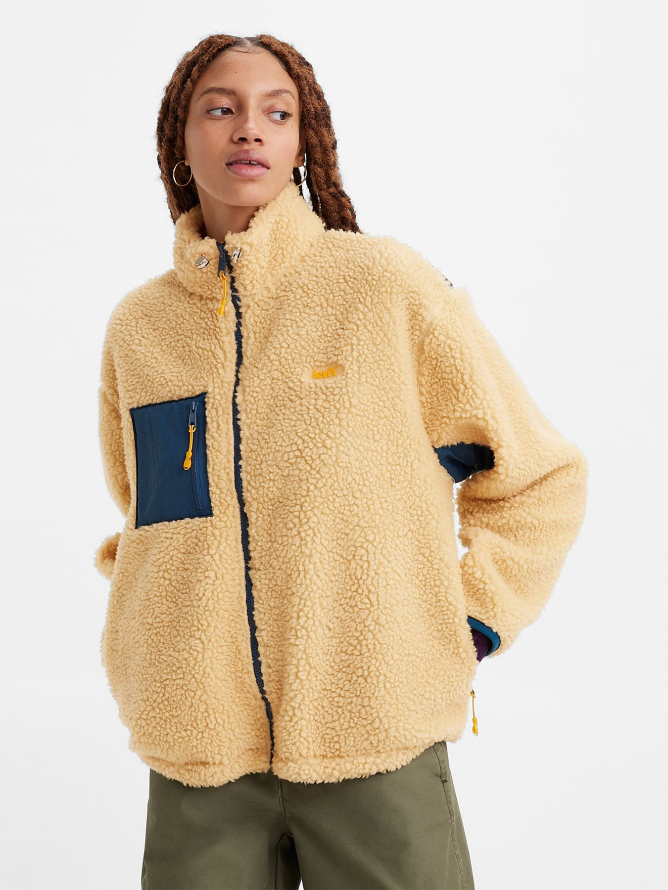 Кофта Levi's Cb Big Foot Sherpa модель A6241;0000 Фото