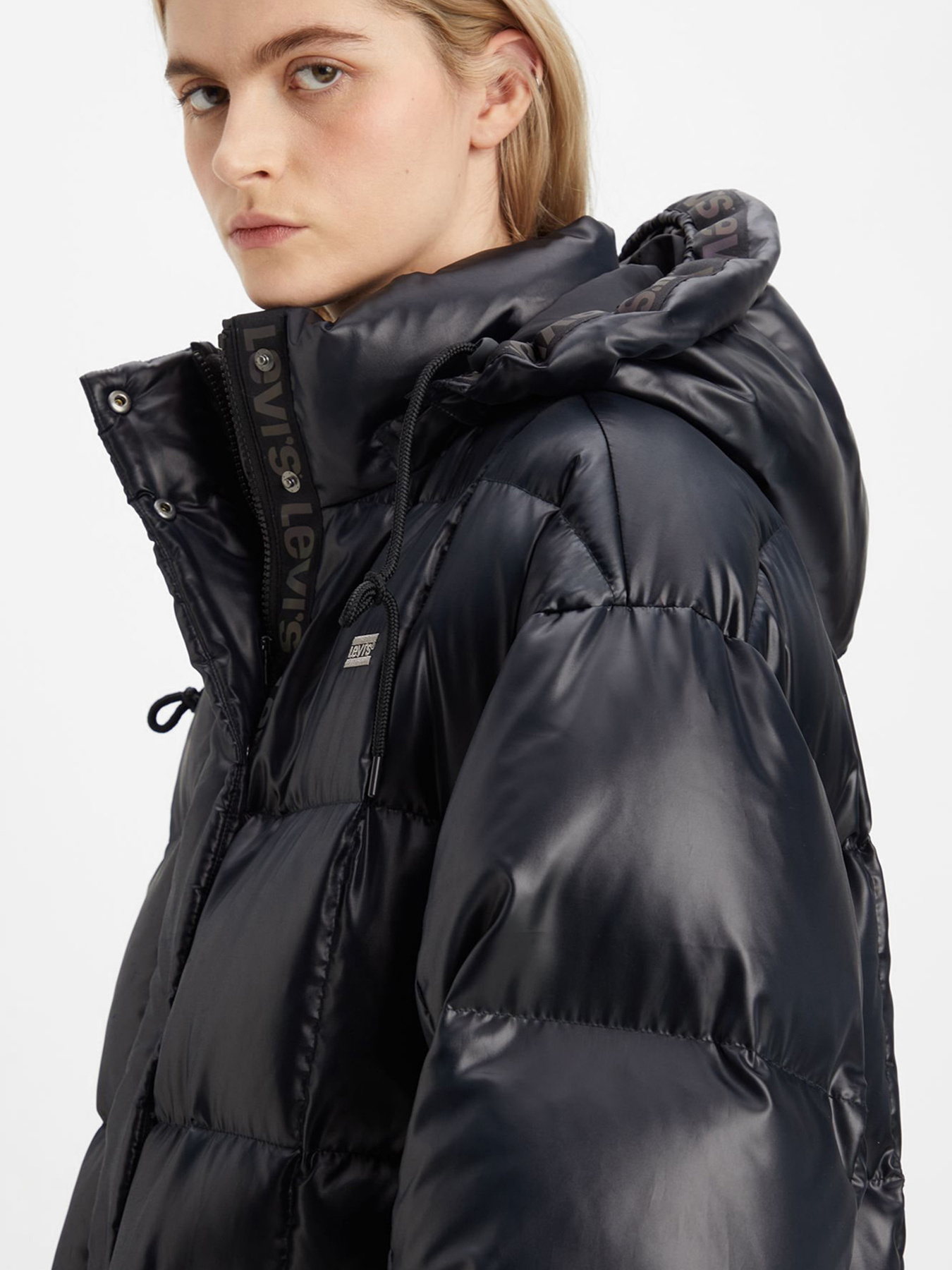 Пуховик Levi's Pillow Bubble Long модель A5890;0000 Фото