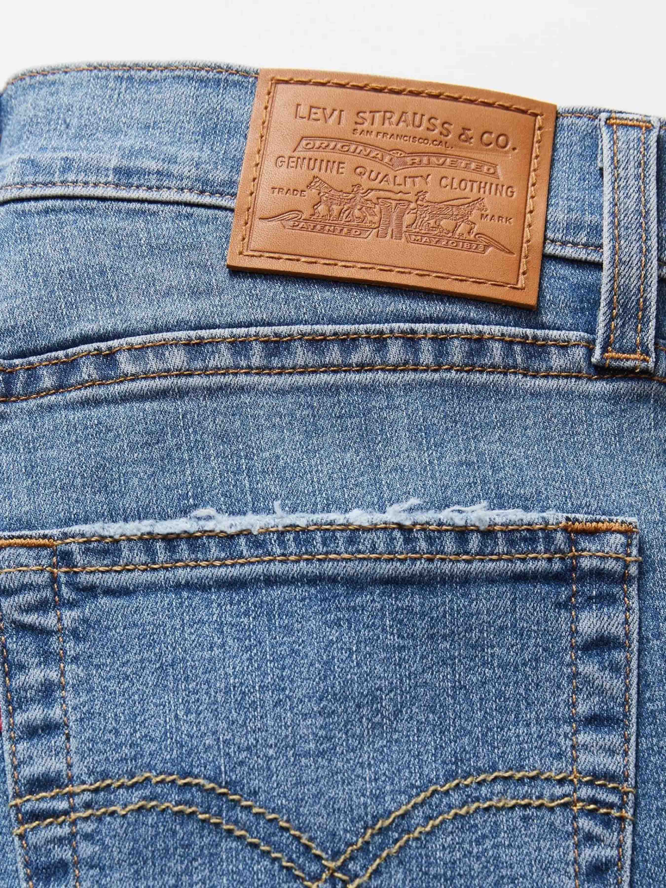 Завужені джинси Levi's 724 High Rise Straight Cool Jo модель 18883;0269 Фото