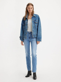 Завужені джинси Levi's 724 High Rise Straight Cool Jo модель 18883;0269 Фото
