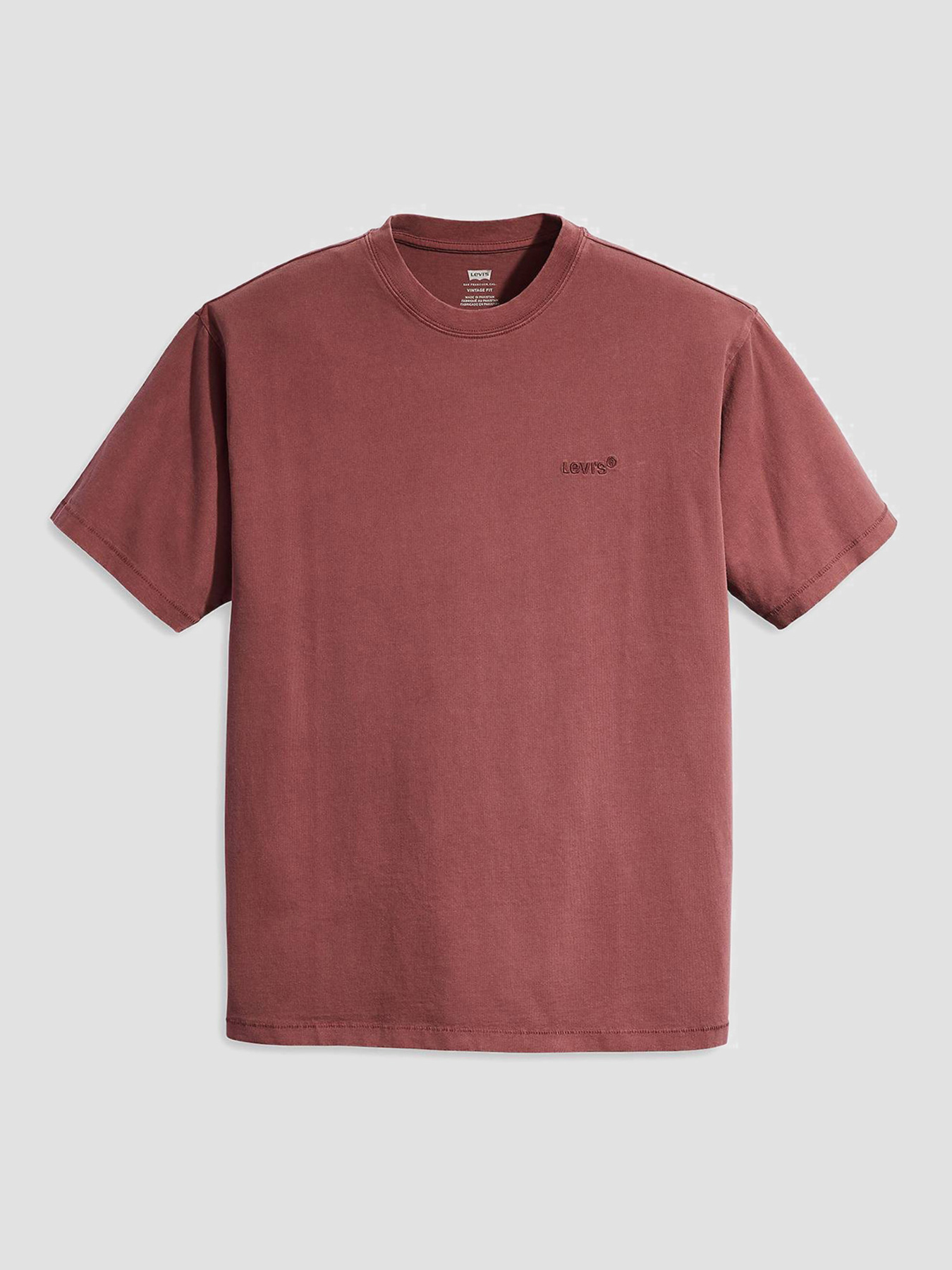 Футболка Levi's Red Tab Vintage Tee Red Mahoga модель A0637;0084 Фото