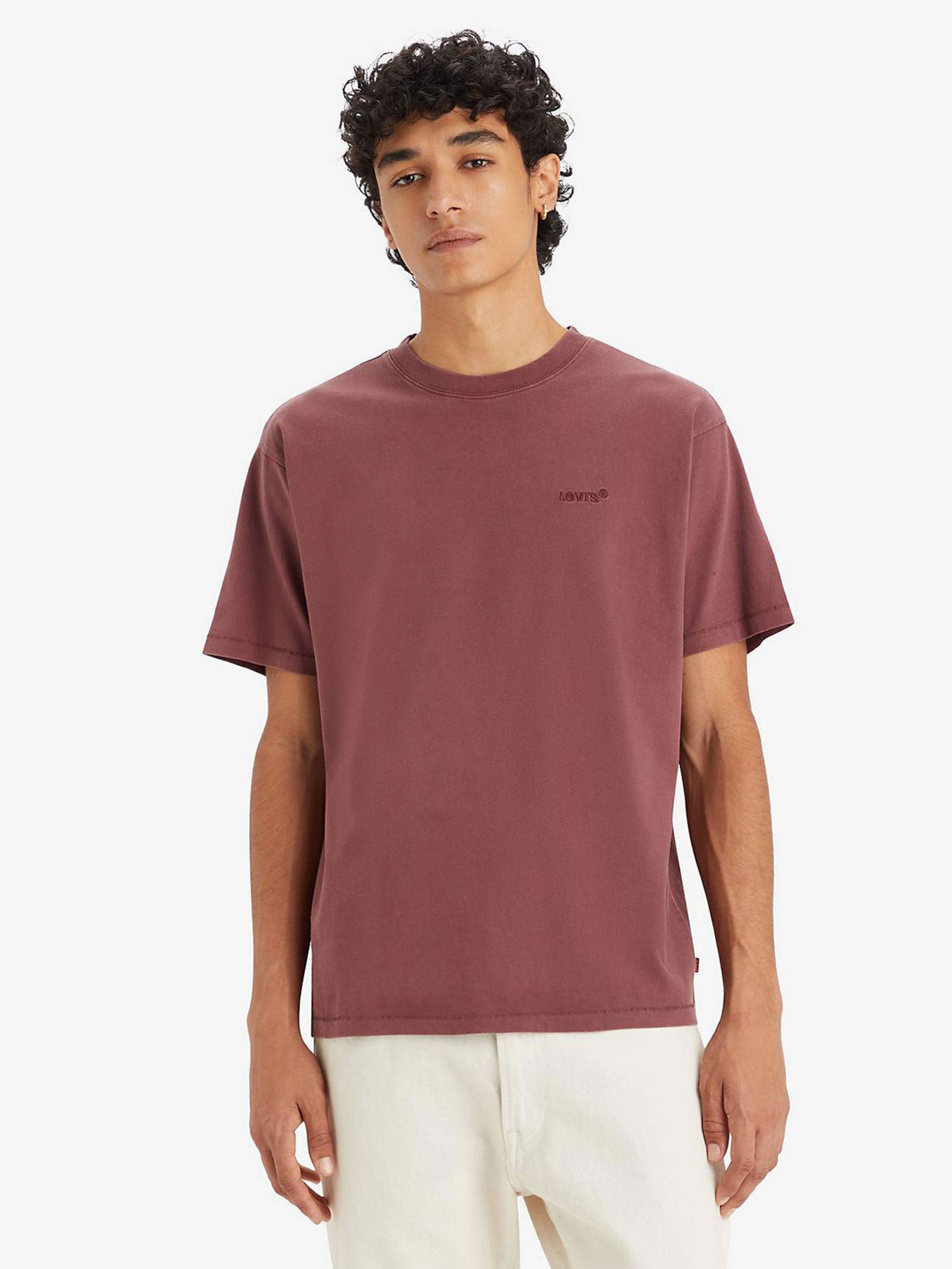 Футболка Levi's Red Tab Vintage Tee Red Mahoga модель A0637;0084 Футболка Levi's Red Tab Vintage Tee Red Mahoga модель A0637;0084 Фото