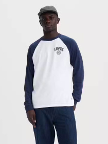 Лонгслив Levi's Graphic Ls Raglan Varsity модель A7643;0001 Фото