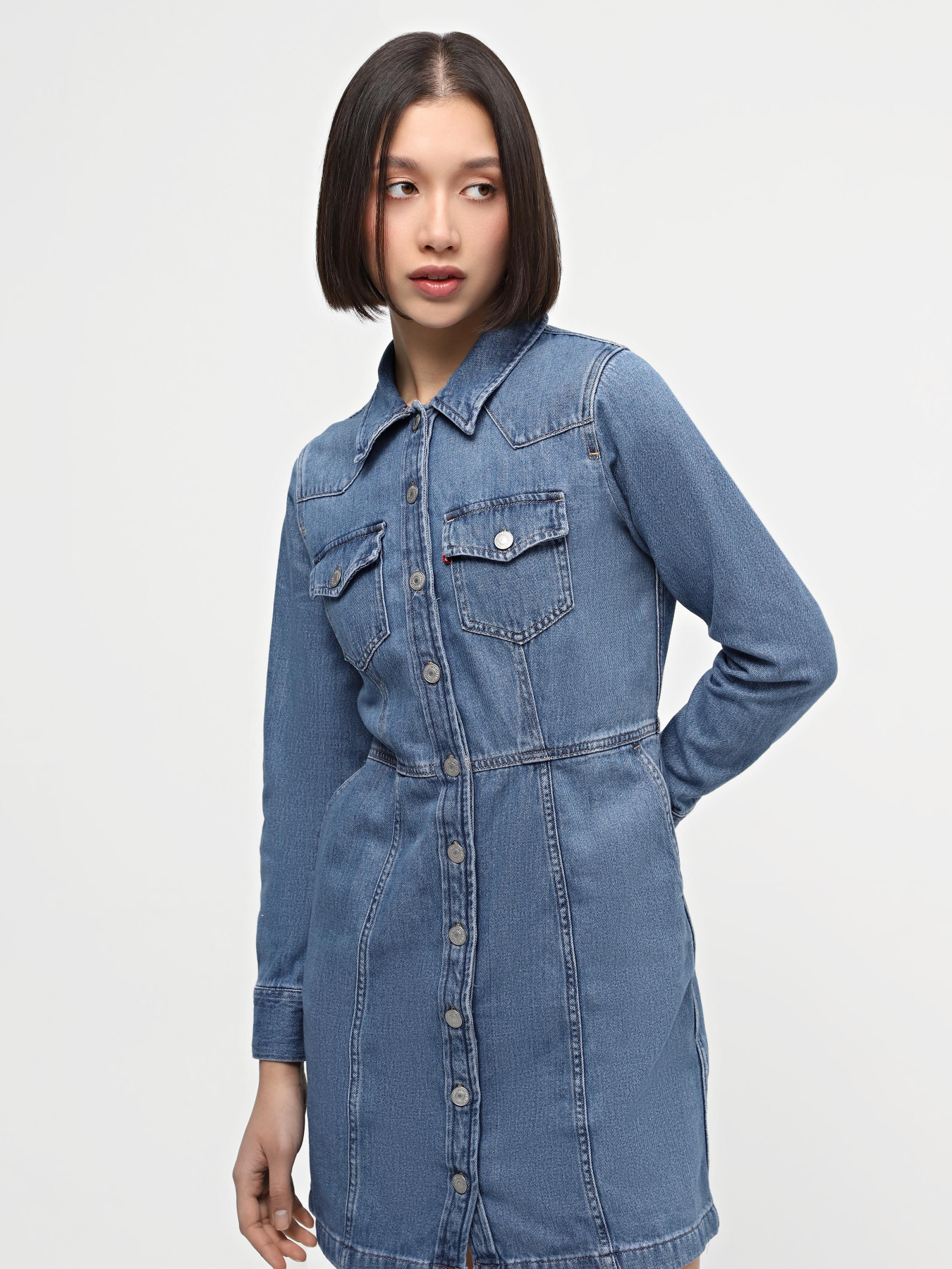 Сукня міні Levi's Flynn Western Core модель A7592;0001 Сукня міні Levi's Flynn Western Core модель A7592;0001 Фото