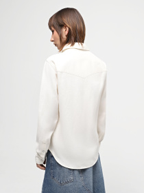 Сорочка повсякденна Levi's Iconic Western Ecru Crew 4 модель 16786;0014 Сорочка повсякденна Levi's Iconic Western Ecru Crew 4 модель 16786;0014 Фото