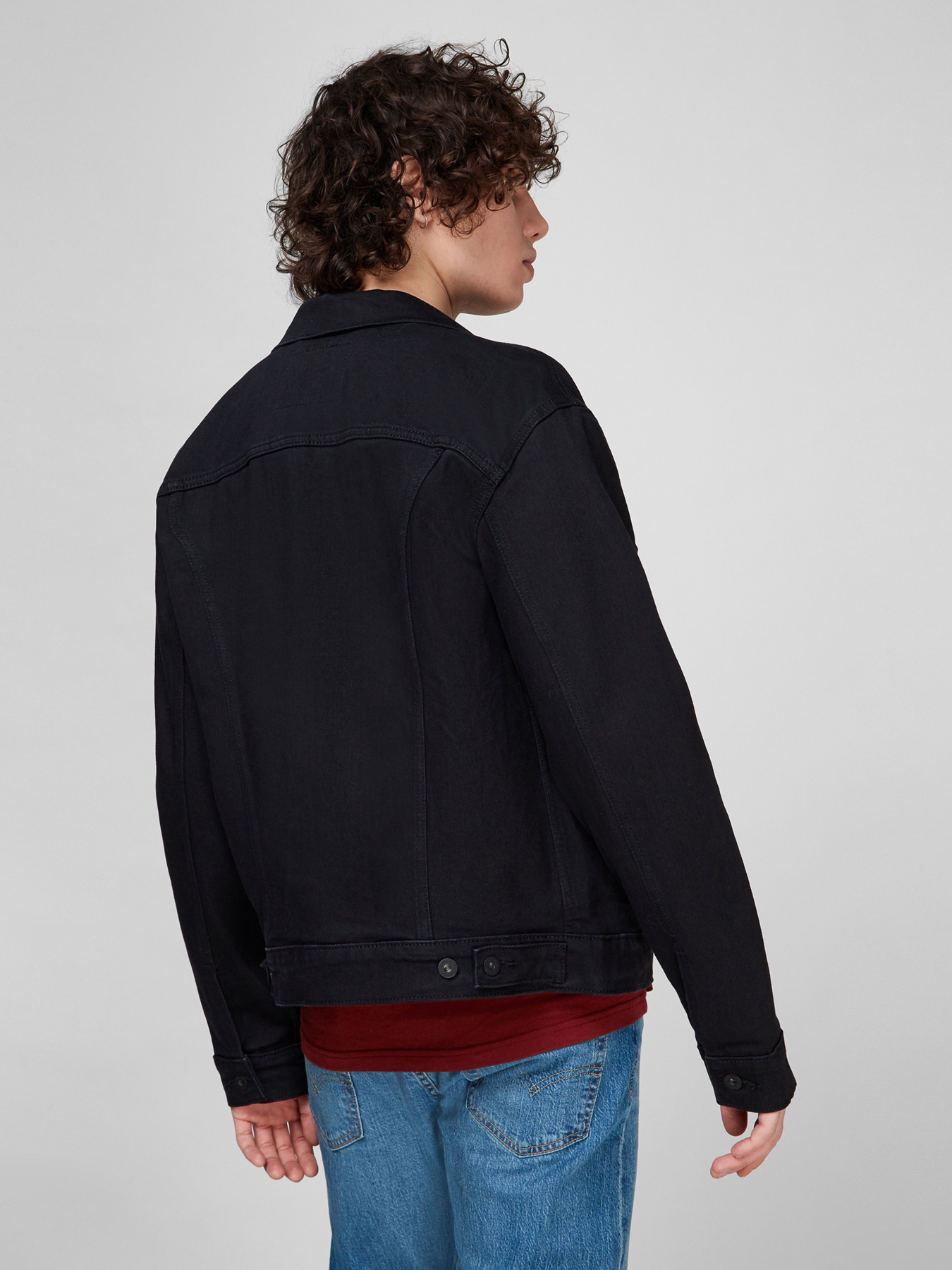 Джинсова куртка Levi's The Trucker Dark Horse модель 72334;0403 Фото