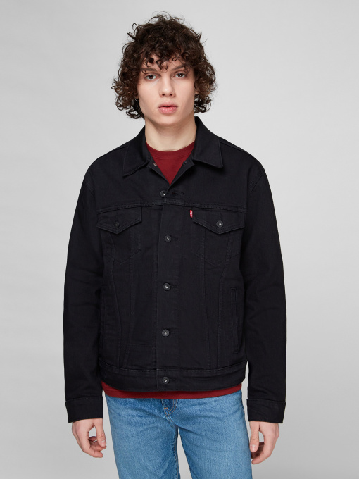 Джинсовая куртка Levi's The Trucker Dark Horse модель 72334;0403 Фото